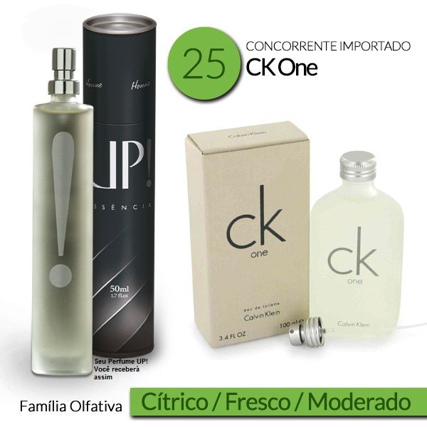 Calvin Klein (CK) One - Perfume Importado Unissex - UP 25